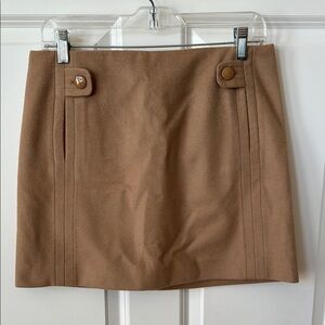 J.Crew wool, lined mini. Size 4